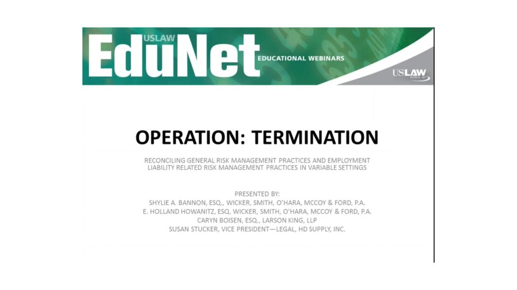 OPERATION: TERMINATION