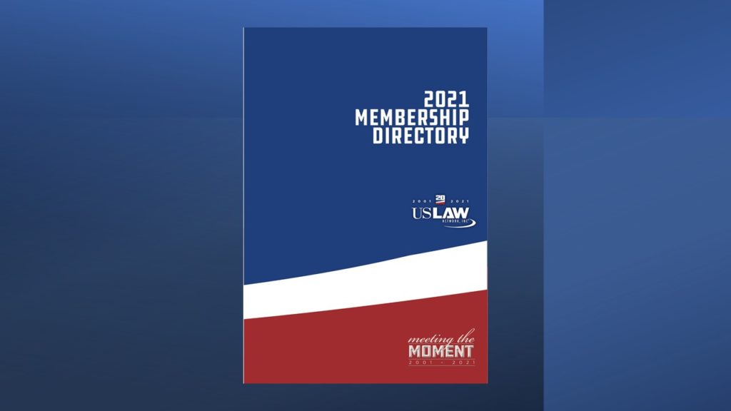 2021 USLAW NETWORK Membership Directory released