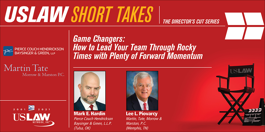 Game Changers: How to Lead Your Team Through Rocky Times with Plenty of Forward Momentum