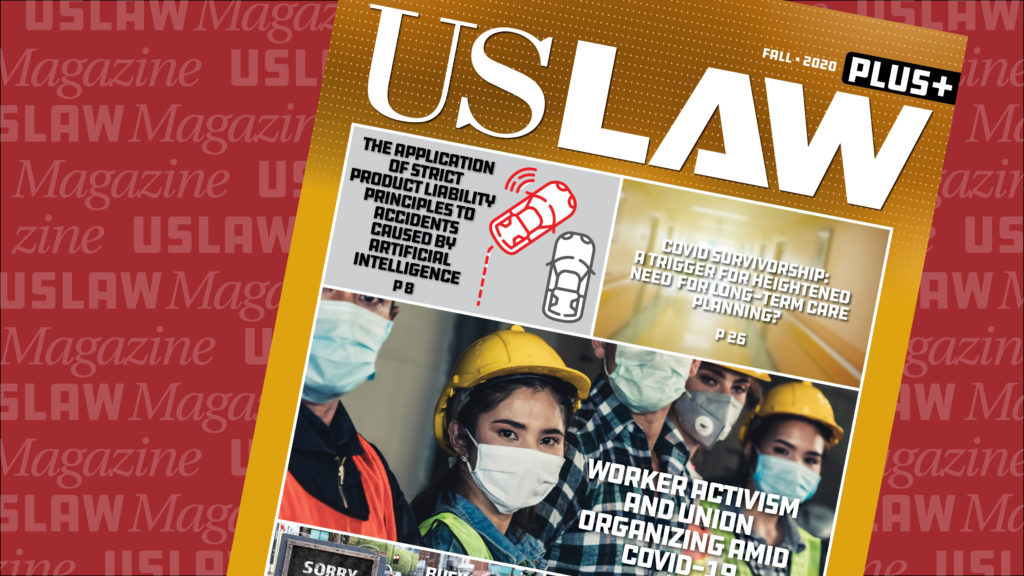 Fall 2020 issue of USLAW Magazine available for download