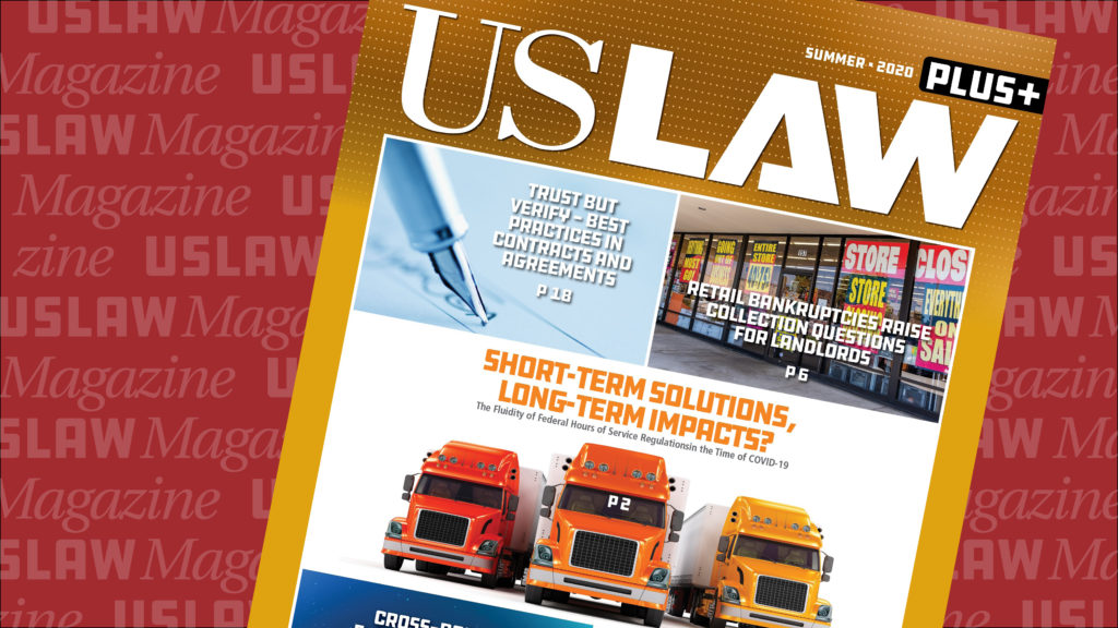 Summer 2020 issue of USLAW Magazine available for download