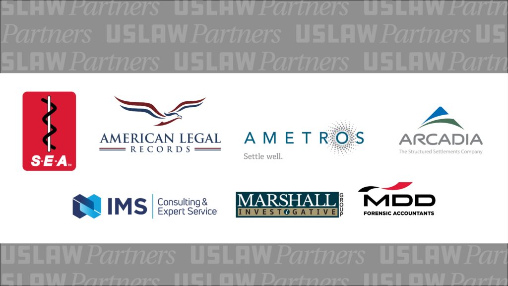 USLAW NETWORK announces 2022 roster of official corporate partners