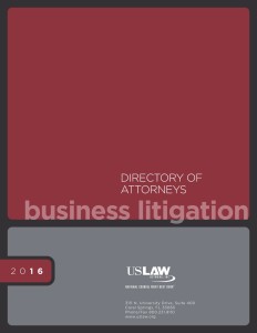 USLAW NETWORK releases 2016 practice group attorney directories