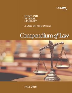 New joint and several liability compendium of law released