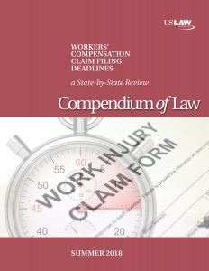 Newest compendium of law focuses on workers’ comp filing deadlines