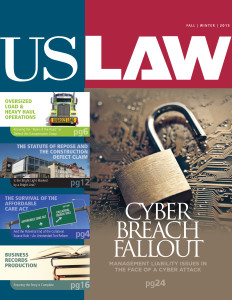 2015 Fall/Winter issue of USLAW Magazine is ready for download