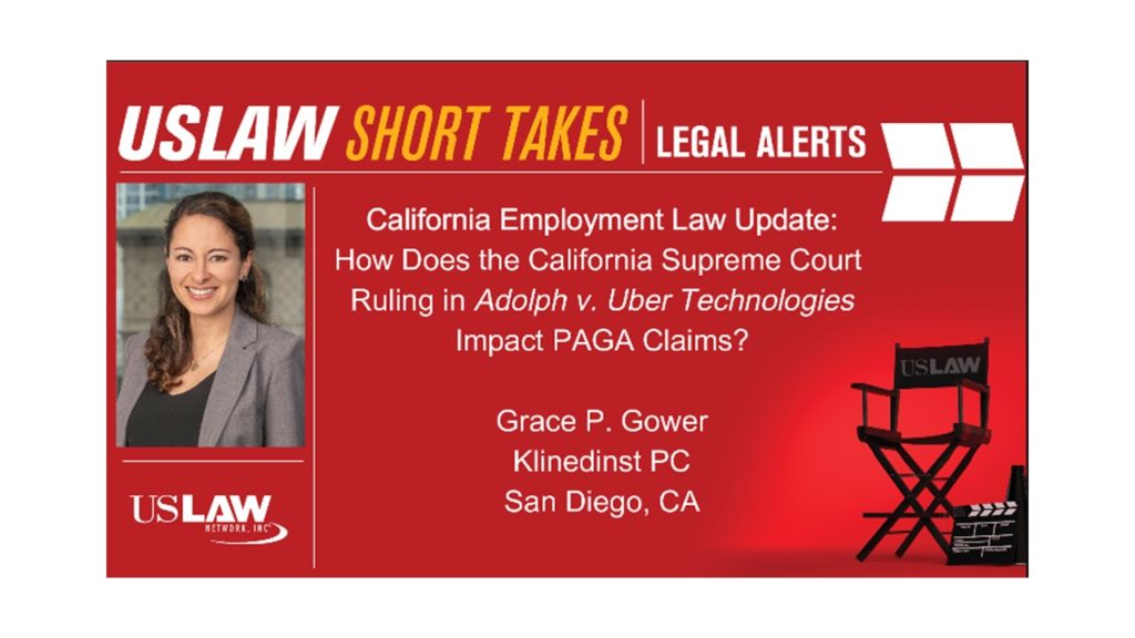 Legal Alert | California Employment Law Update
