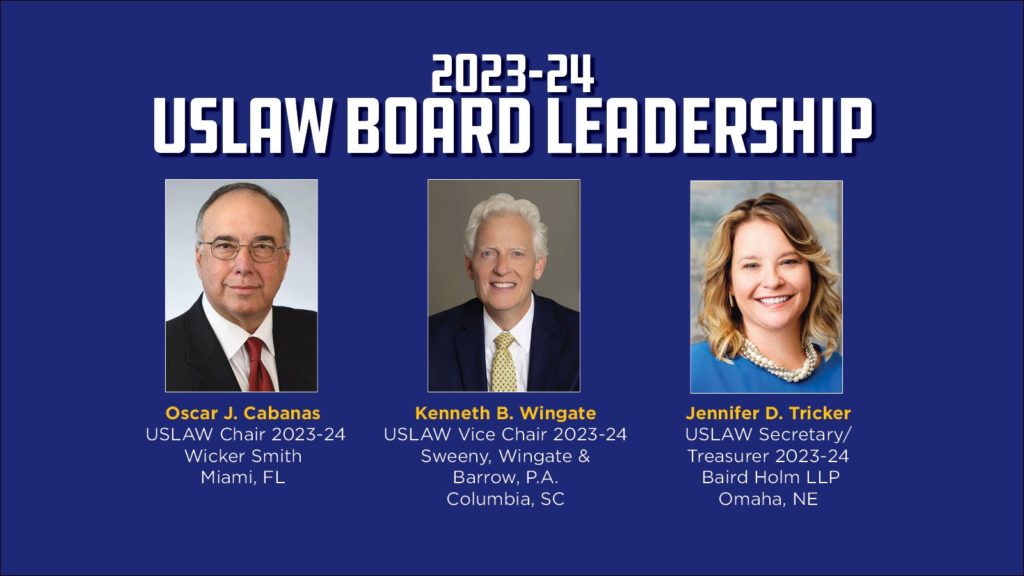 2023-24 USLAW NETWORK Board of Directors announced