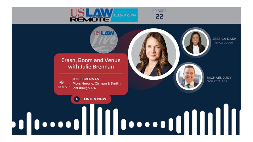 USLAW Live | Crash, Boom and Venue with Julie Brennan