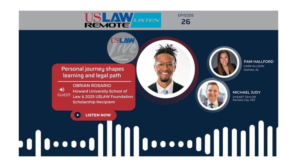 Personal journey shapes learning and legal path with Obrian Rosario