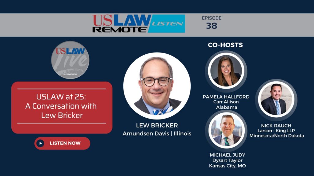 USLAW Live! | USLAW at 25: A conversation with Lew Bricker