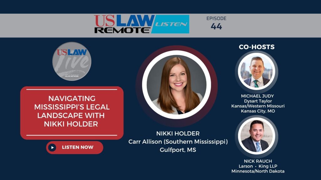 USLAW Live! | Navigating Mississippi’s legal landscape with Nikki Holder