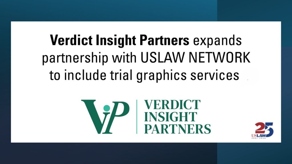 Verdict Insight Partners expands partnership with USLAW NETWORK