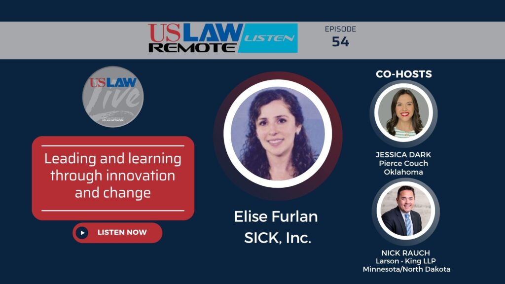 USLAW Live! | Leading and learning through innovation and change with Elise Furlan